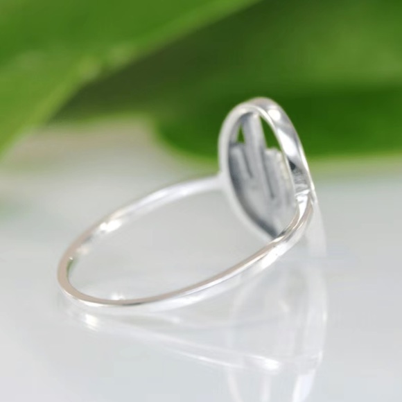 Silver Cactus Ring - Picture 4 of 8